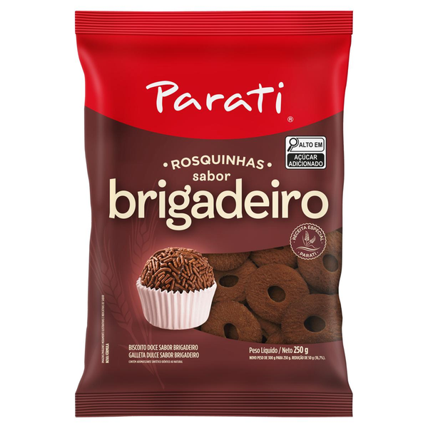 Biscoito Rosquinha Brigadeiro Parati 250g