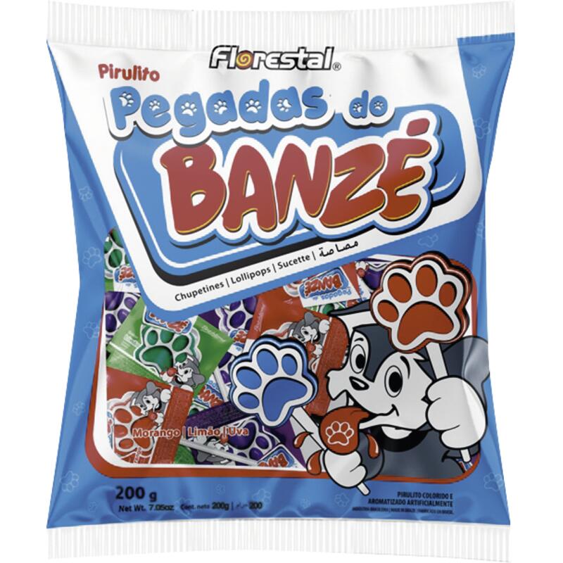 Pirulito Florestal Banzé 200g
