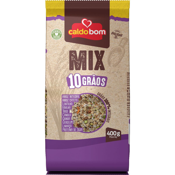 Arroz Gourmet Caldo Bom Mix Essencial 500g