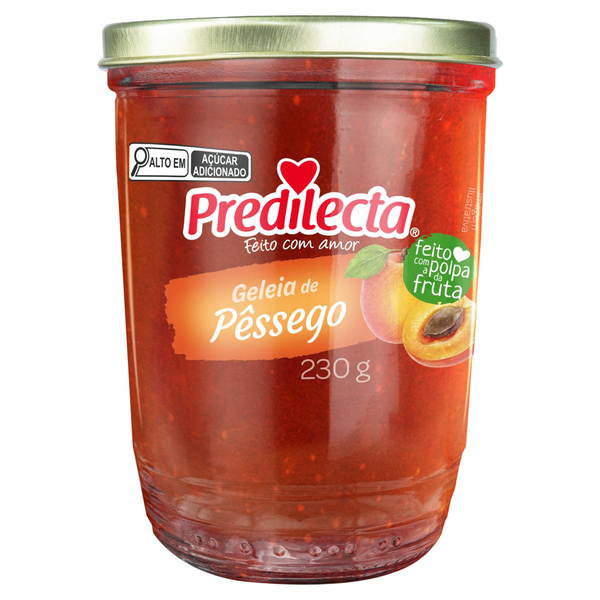 Geleia Predilecta 230g - Pêssego