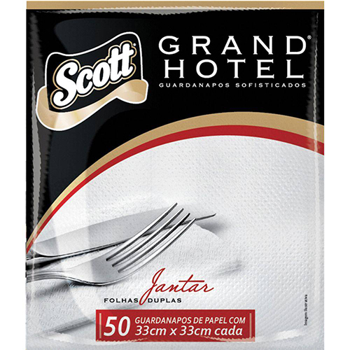 Guardanapo GRAND HOTEL com 50 unidades 31.8x32.8cm