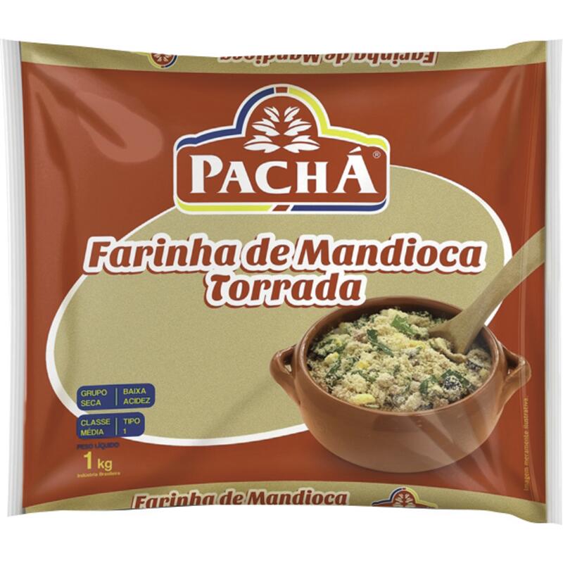 Farinha de Mandioca Pachá Torrada 1kg