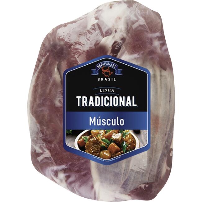 Carne Bovina Músculo Beauvallet Resf Preço por quilo na peça