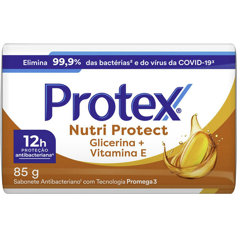 Sabonete em Barra Protex Nutri Protect Vitamina E 85g