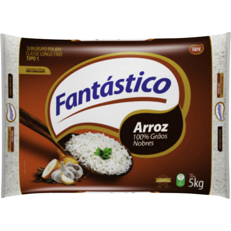 Arroz Fantástico Agulhinha - Tipo 1 5kg