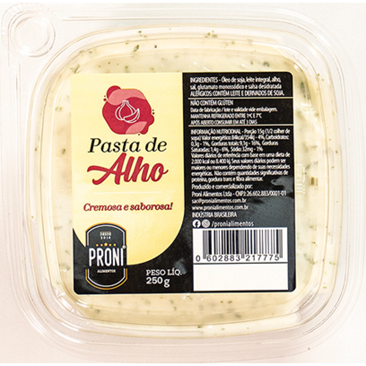 Pasta de Alho Proni 250g
