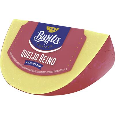 Queijo Reino Buritis Fracionado Preço por quilo na peça