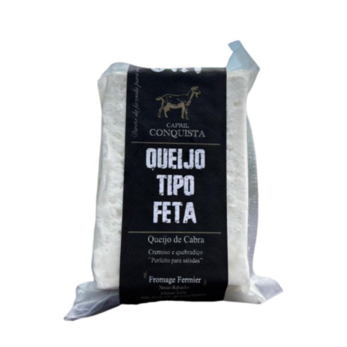 Queijo Tipo Feta Capril Conquista Fromage Fermier 200g
