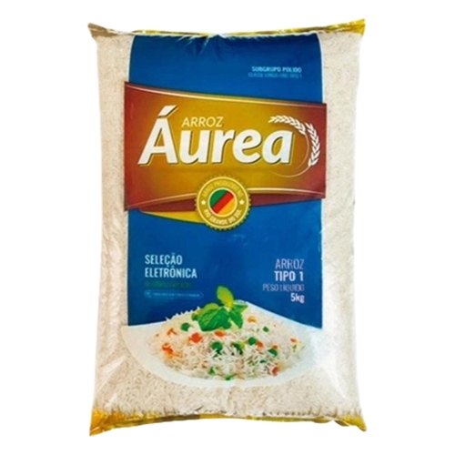 Arroz Áurea Branco Tipo 1 5kg