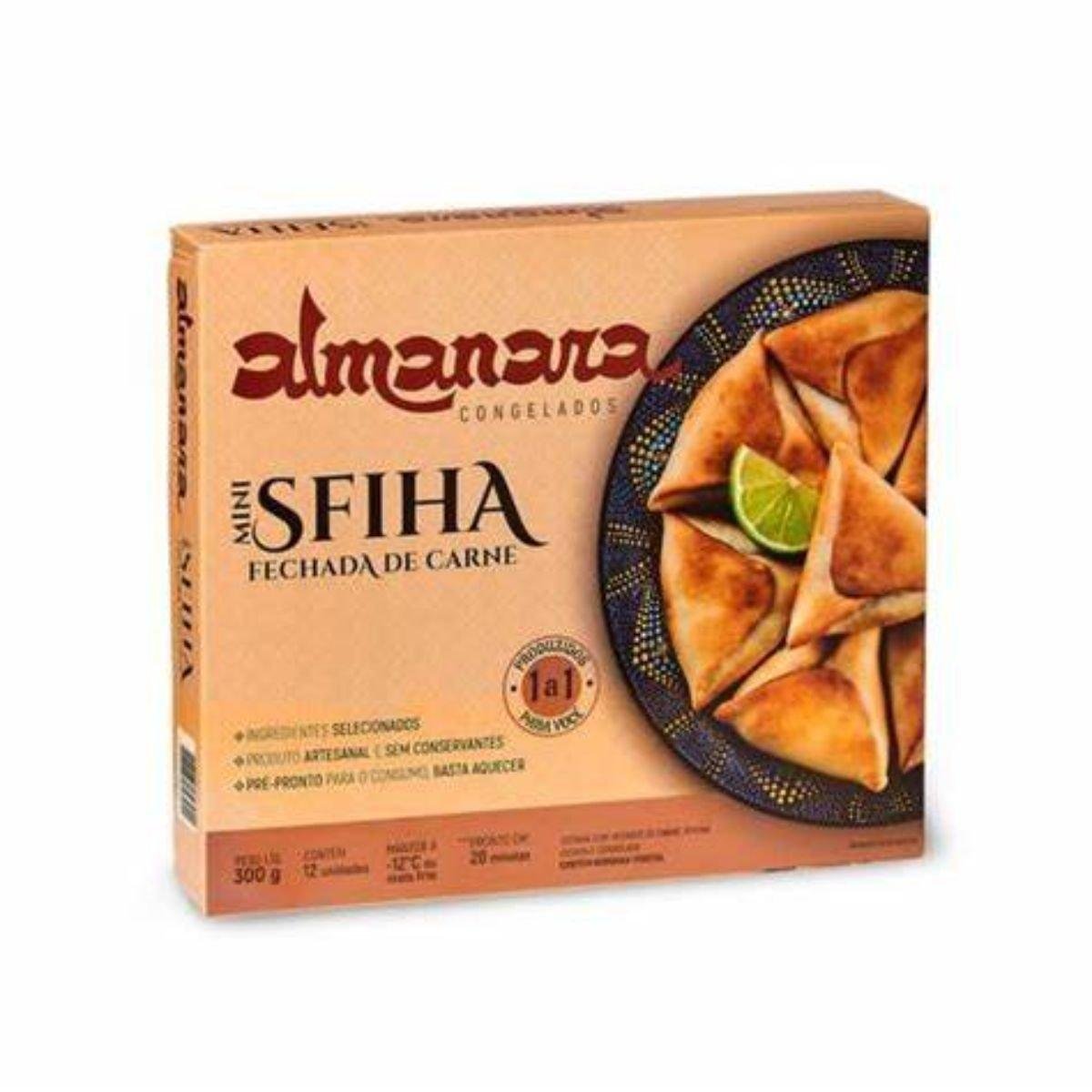 Mini Esfiha Fechada de Carne Almanara 300gr