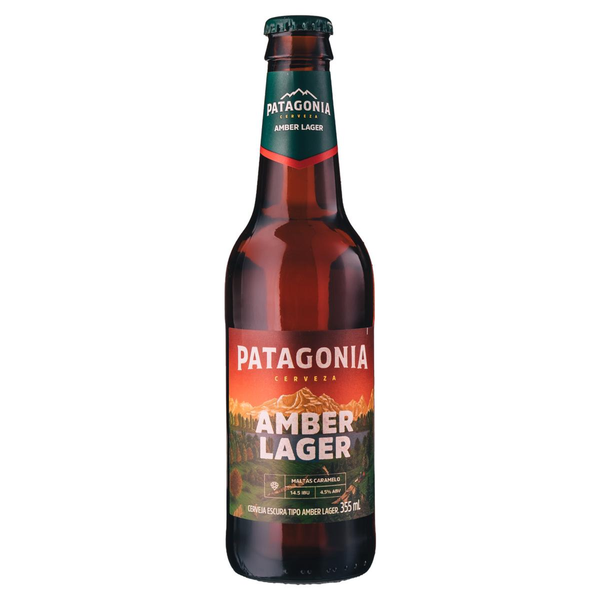 Cerveja PATAGONIA Amber Lager 355ml Long Neck