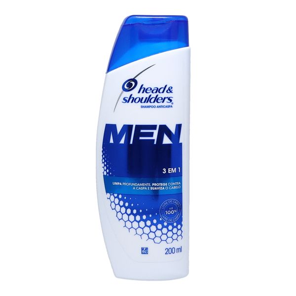 Shampoo Head&Shoulders 200ml - 3 em 1