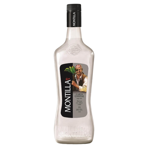 Montilla Carta Cristal Rum Nacional 1L