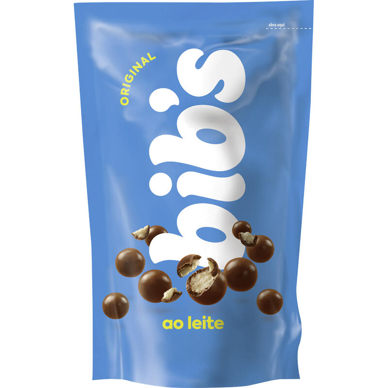 Confeito Bib's Ao Leite 120g