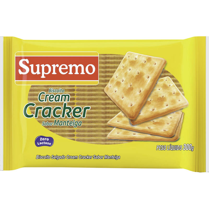 Biscoito Supremo Cream Cracker 300g