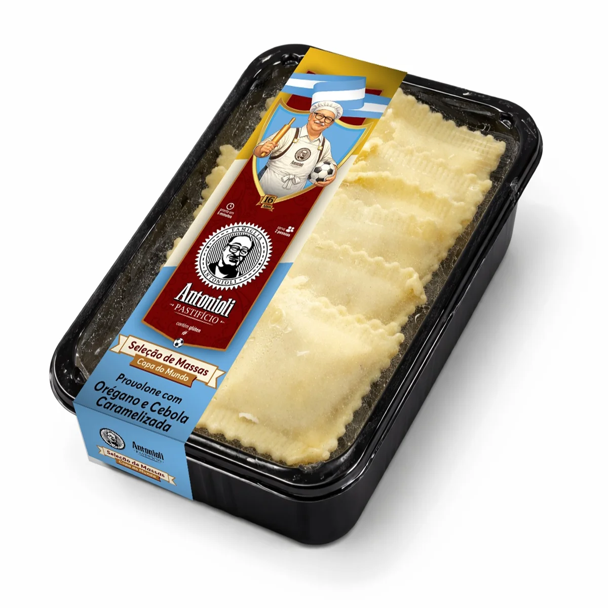 RAVIOLI DE PROVOLONE E CEBOLA CARAMELIZADA - ARGENTINA