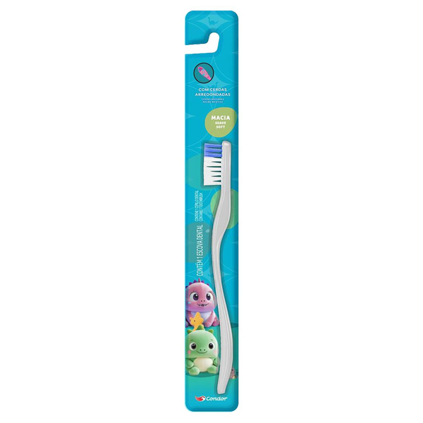 Escova Dental Condor Júnior - Dinossauros