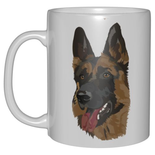 Caneca Glassral Cerâmica Cãopanheiro 300ml
