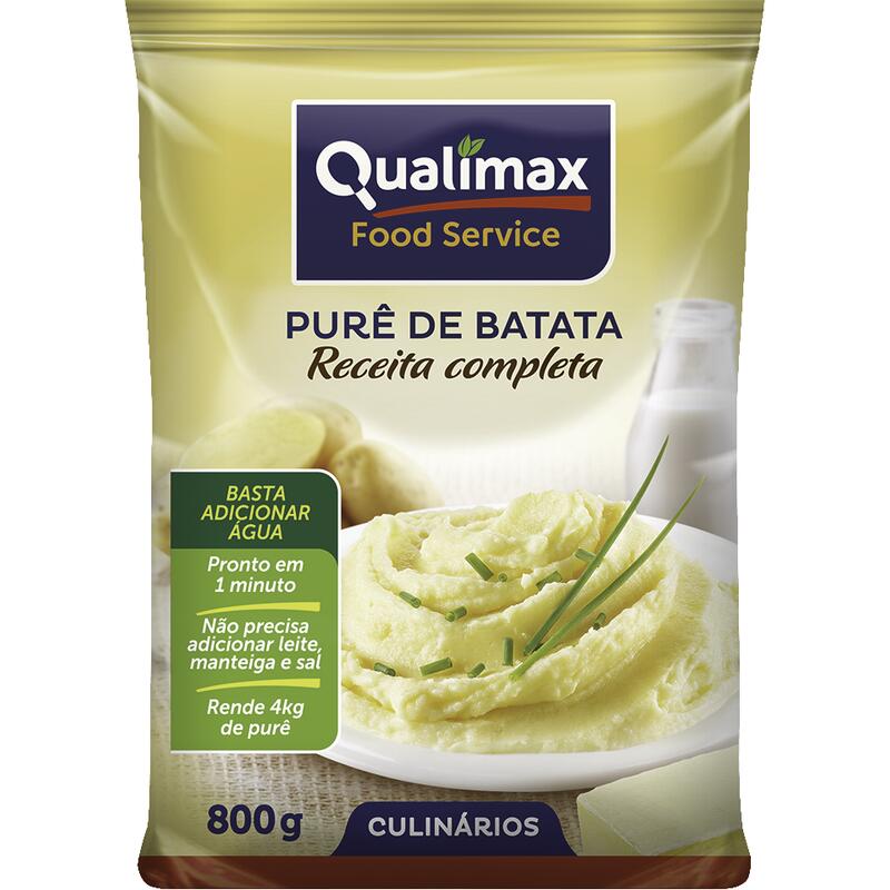 Purê de Batata Qualimax 800g