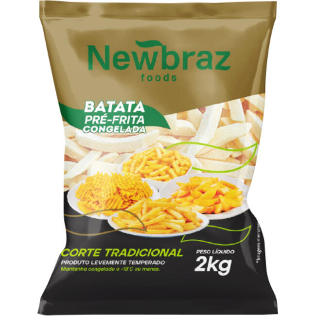 Batata Pré-Frita Newbraz Congelada 2kg