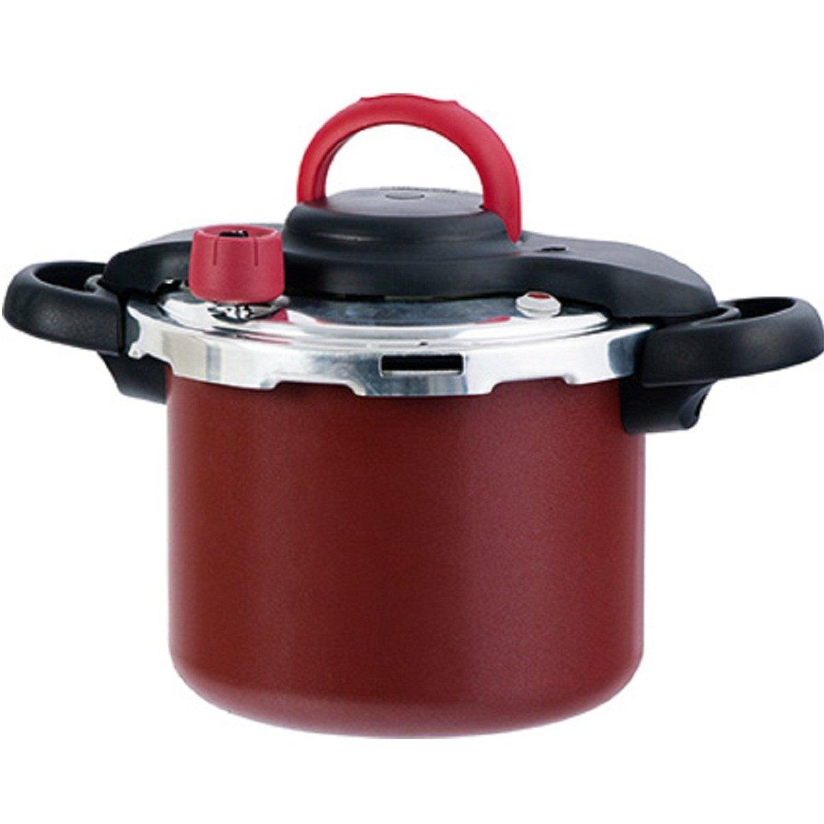 Panela de Pressão Com Fechamento Externo Roch Clipso Vermelha 4,5L