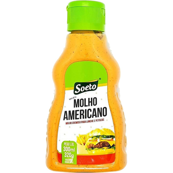 Molho para Lanche Soeto 320g - Americano