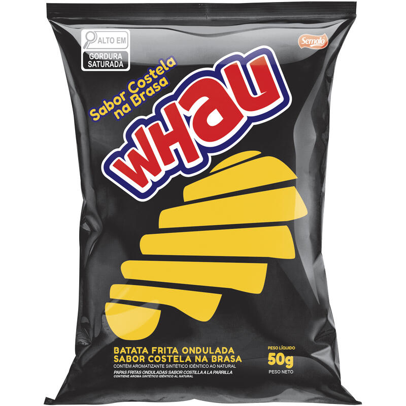 Salgadinho Batata Chips Whau Costela 50g