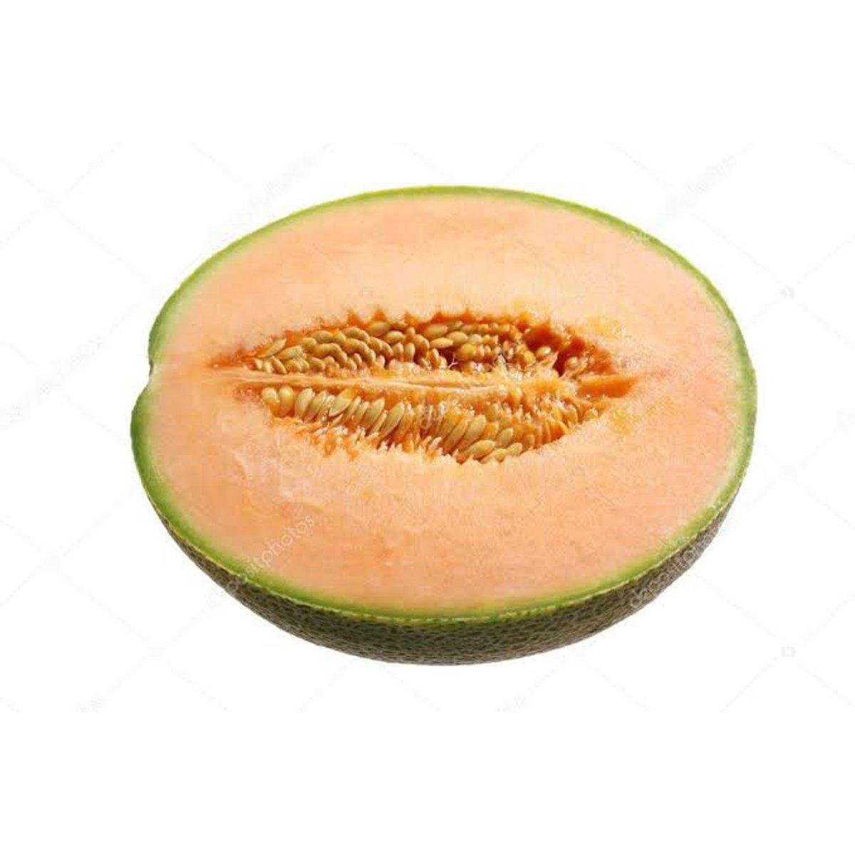Melão Cantaloupe Nacional Pedaço 1Kg