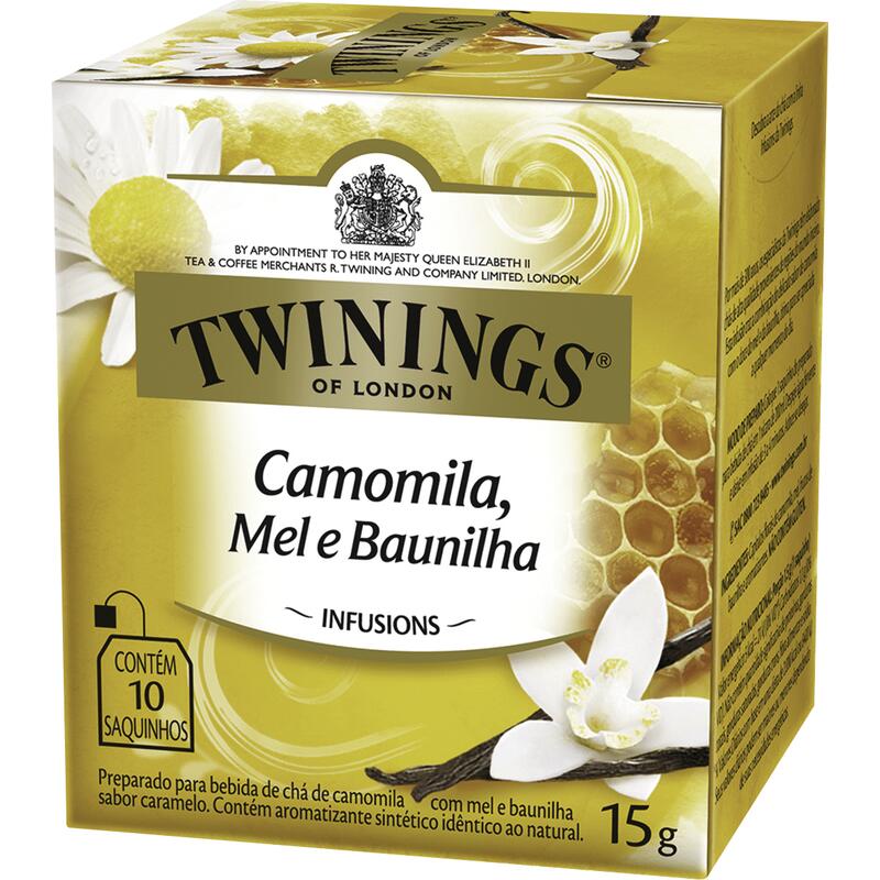 Chá Twinings Camomila Mel e Baunilha 15g