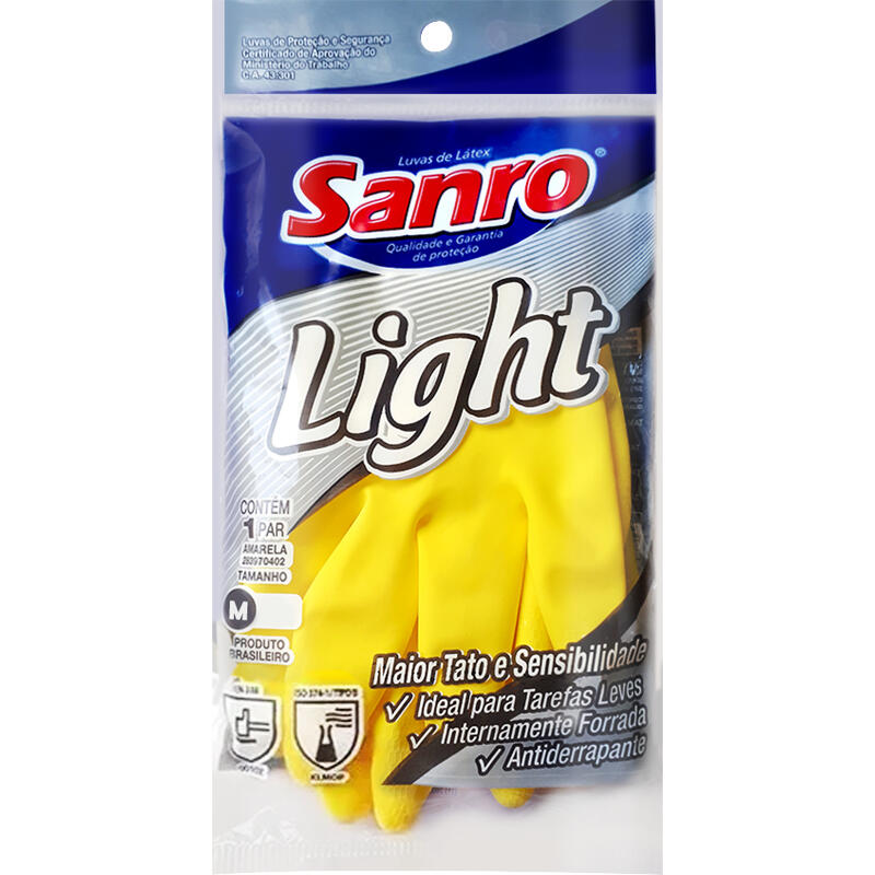 Luva Sanro Light M 1 par
