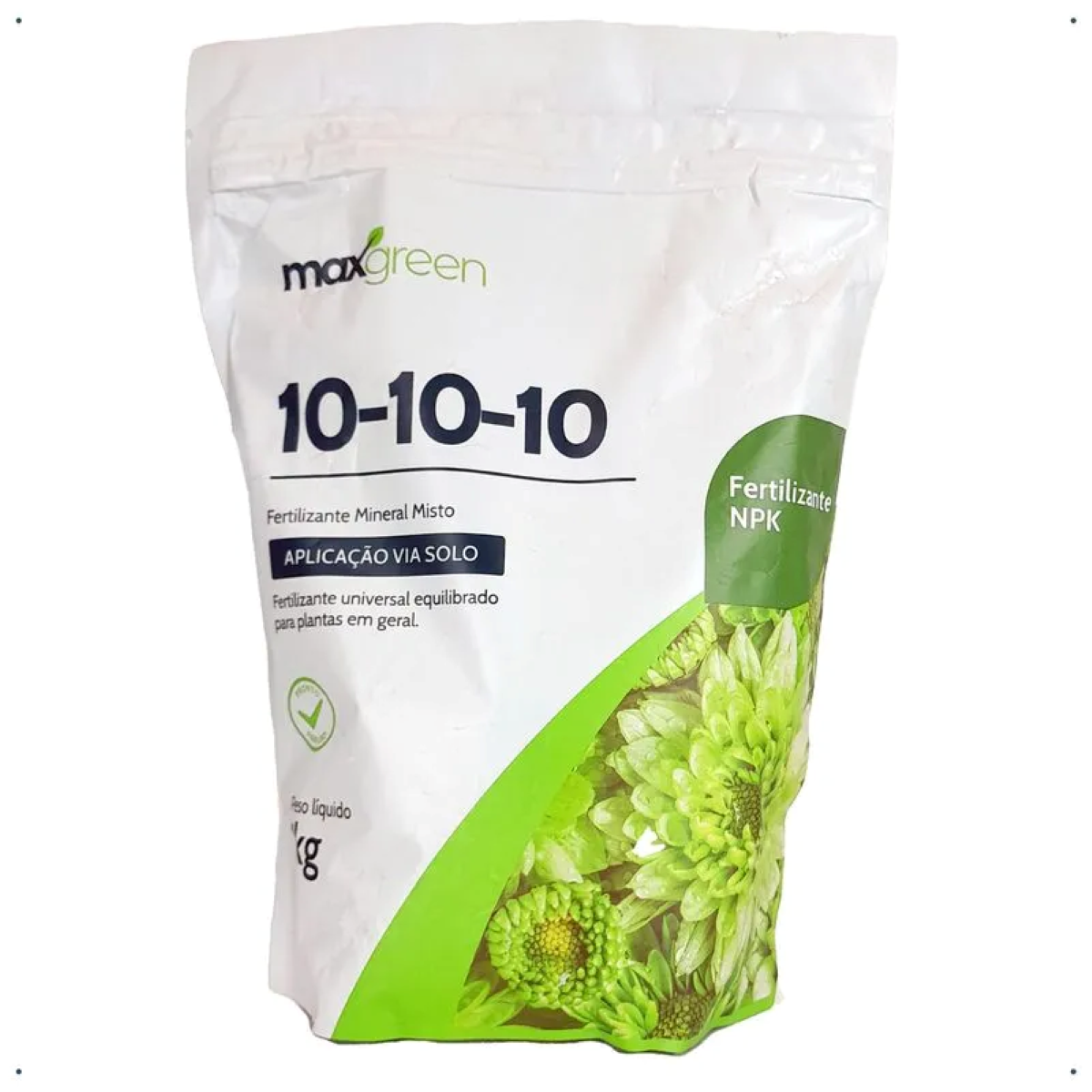 Fertilizante NPK Maxgreen 10-10-10 1kg