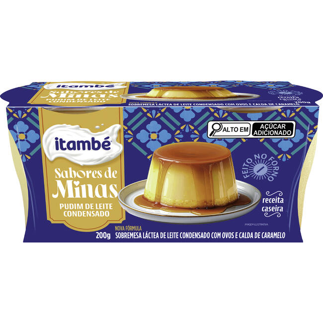 Sobremesa Itambé Pudim de Leite Condensado 200g