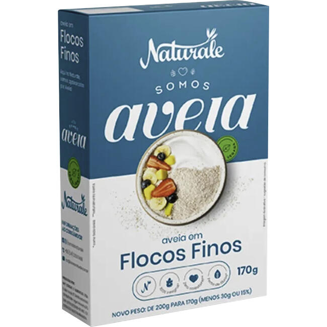 Aveia Naturale Flocos Finos 170g