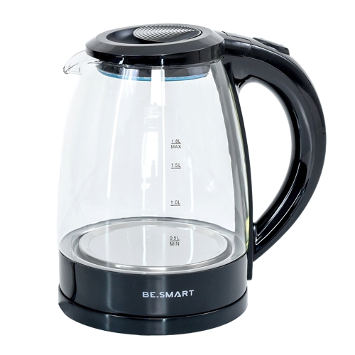 Chaleira Elétrica Be Smart 1,8l Jarra De Vidro 220v