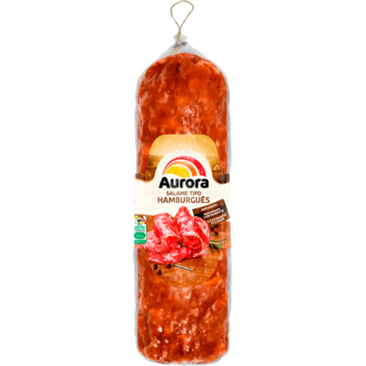 Salame Hamburguês Aurora Fatiado 150G