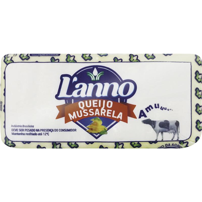 Queijo Mussarela Lanno F4 Preço por quilo na peça