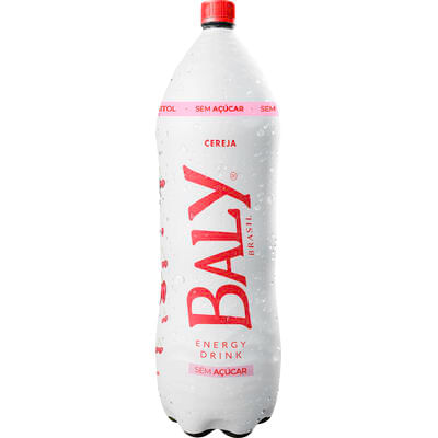 Energético sem Açúcar Baly Cereja 2L
