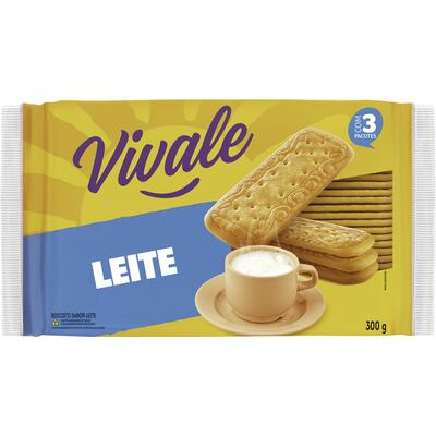 Biscoito Vivale Leite 300g