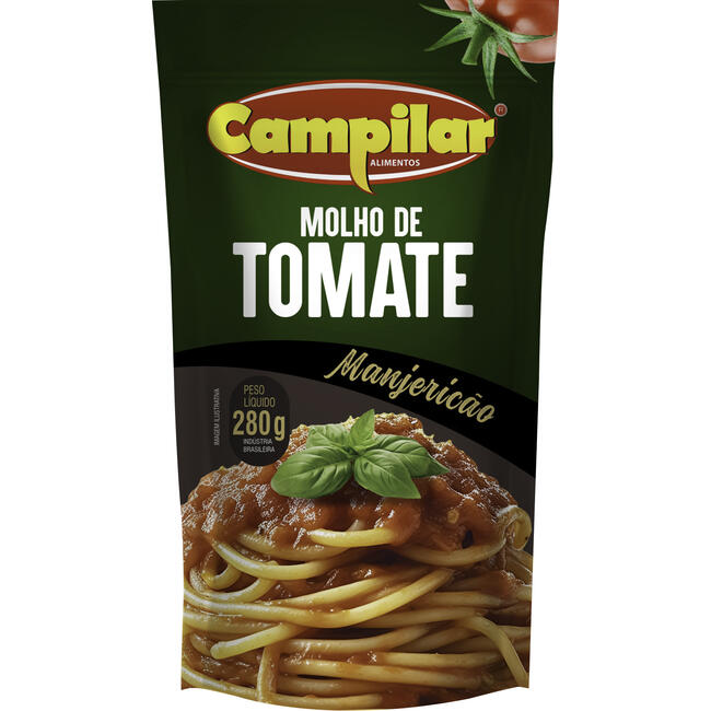 Molho de Tomate Campilar Manjericão 280g