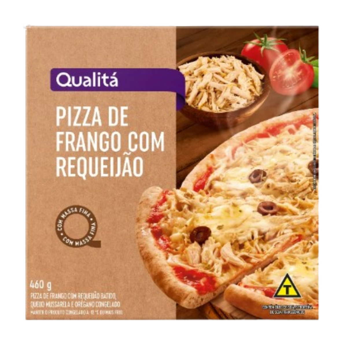 Pizza Frango com Requeijão Qualitá Caixa 460g