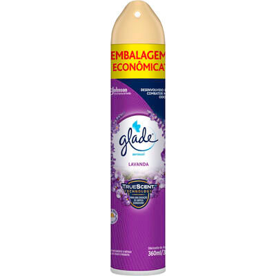 Desodorizador Aerossol Glade Lavanda 360ml