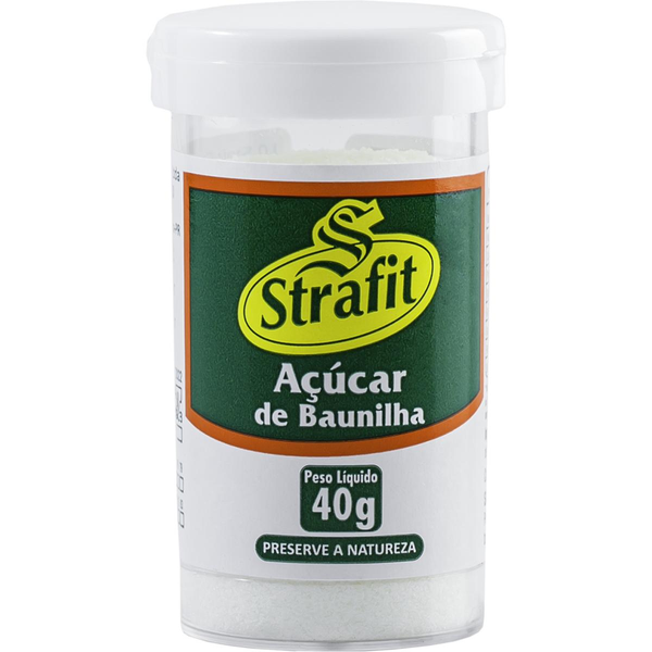 Açúcar Strafit 40g - Baunilha