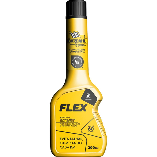 Aditivo Bardahl 200ml - Flex - Para Gasolina ou Álcool