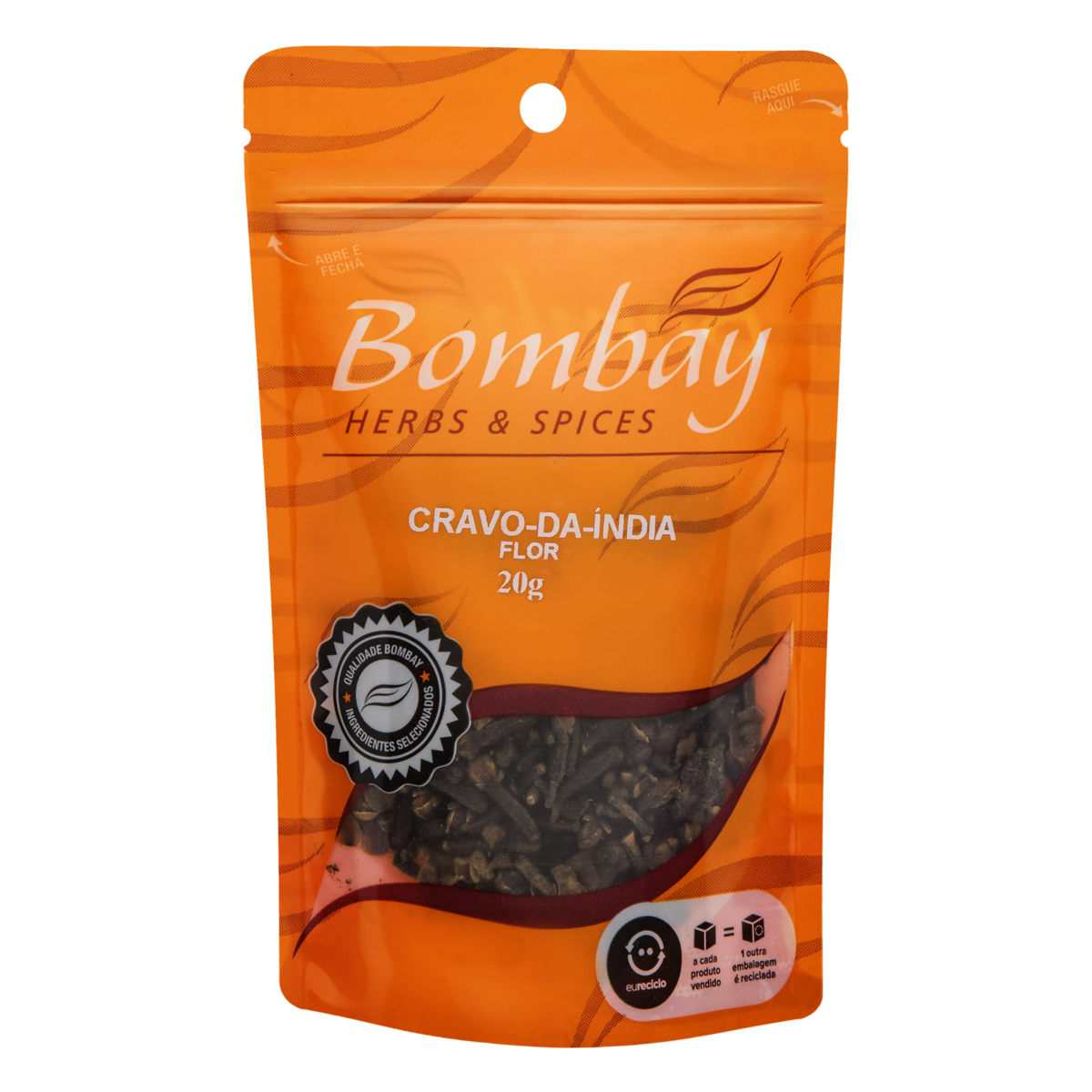 Cravo-da-Índia Bombay Herbs e Spices Pouch 20g