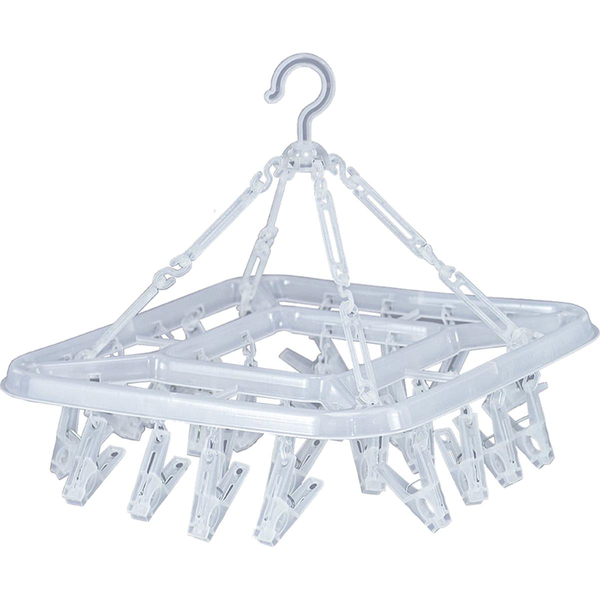 Varal Sekamais Cristal - Quadrado - Com 24 Prendedores - Ref. 433