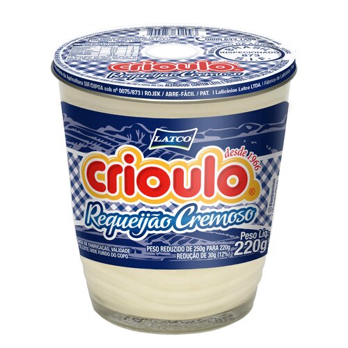 Requeijão Tradicional Crioulo Copo 220g