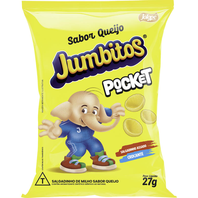 Salgadinho Jumbitos Queijo 27g