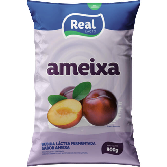 Bebida Láctea Real Lacto Ameixa 900g