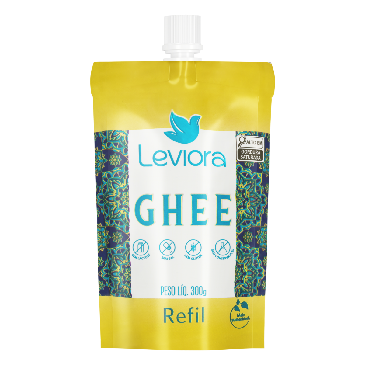 Ghee Tradicional Leviora Squeeze 300g Refil