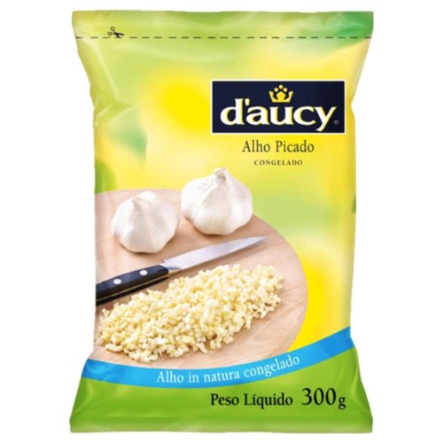 Alho Picado Congelado DAUCY Pacote 300g